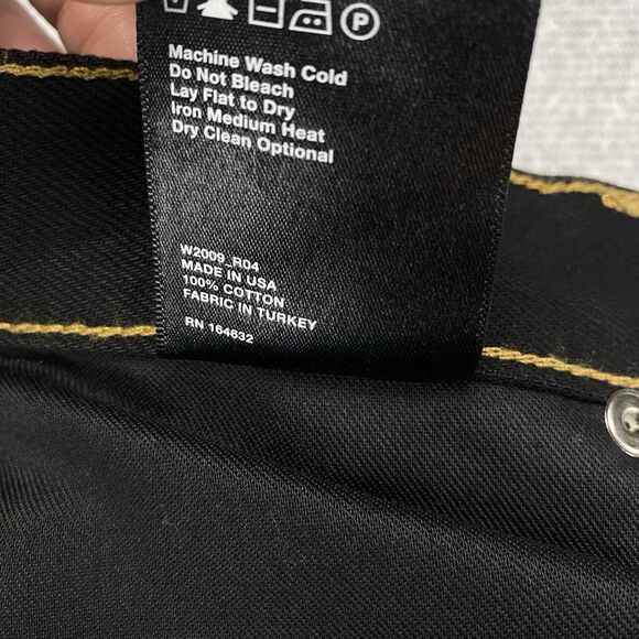 Wardrobe NYC Women Black Jeans Szie 25 Stitched in Contrast Thread - USA- - Picture 13 of 15
